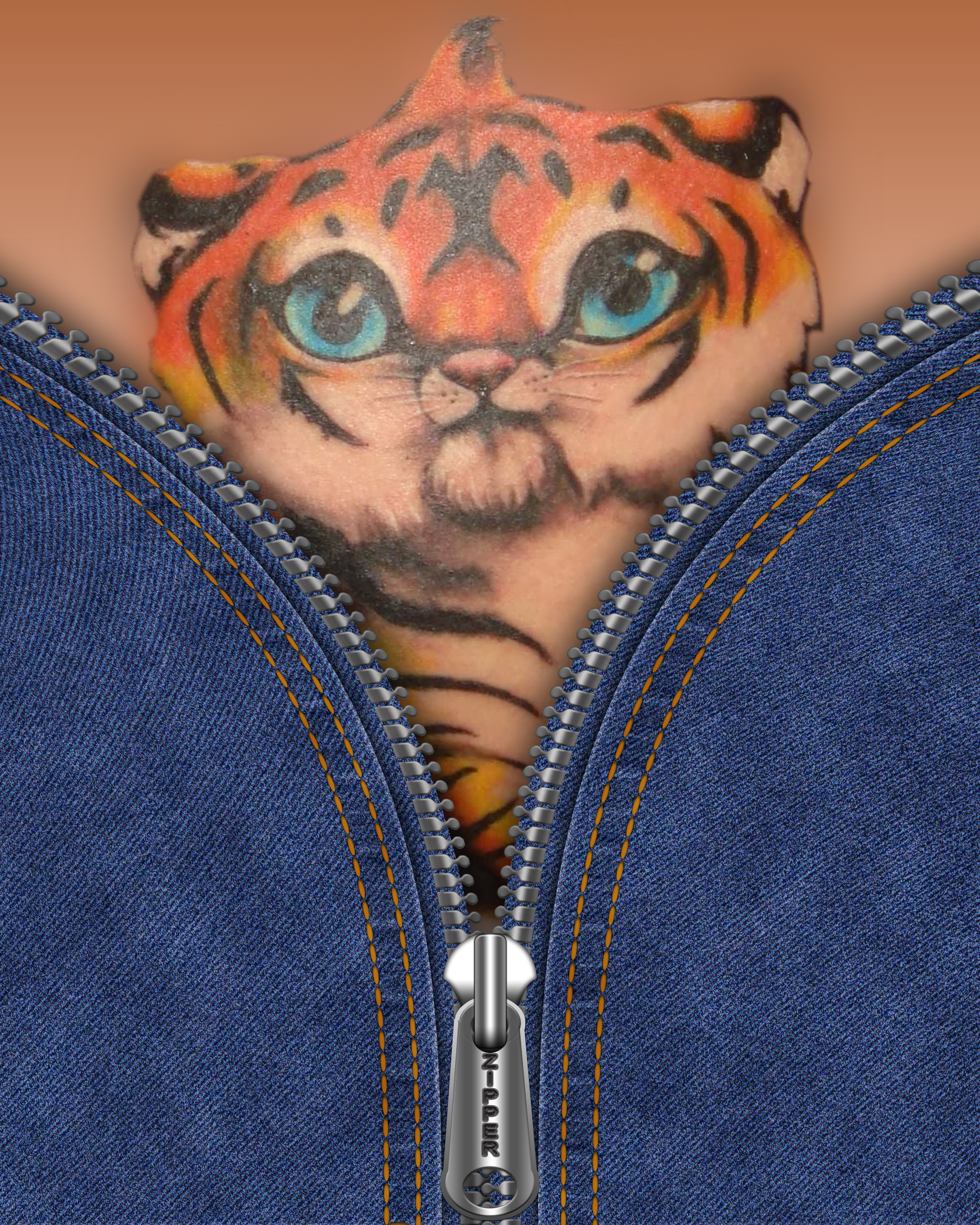 Jeans Zipper Actions & MockUp Creator, Addons GraphicRiver